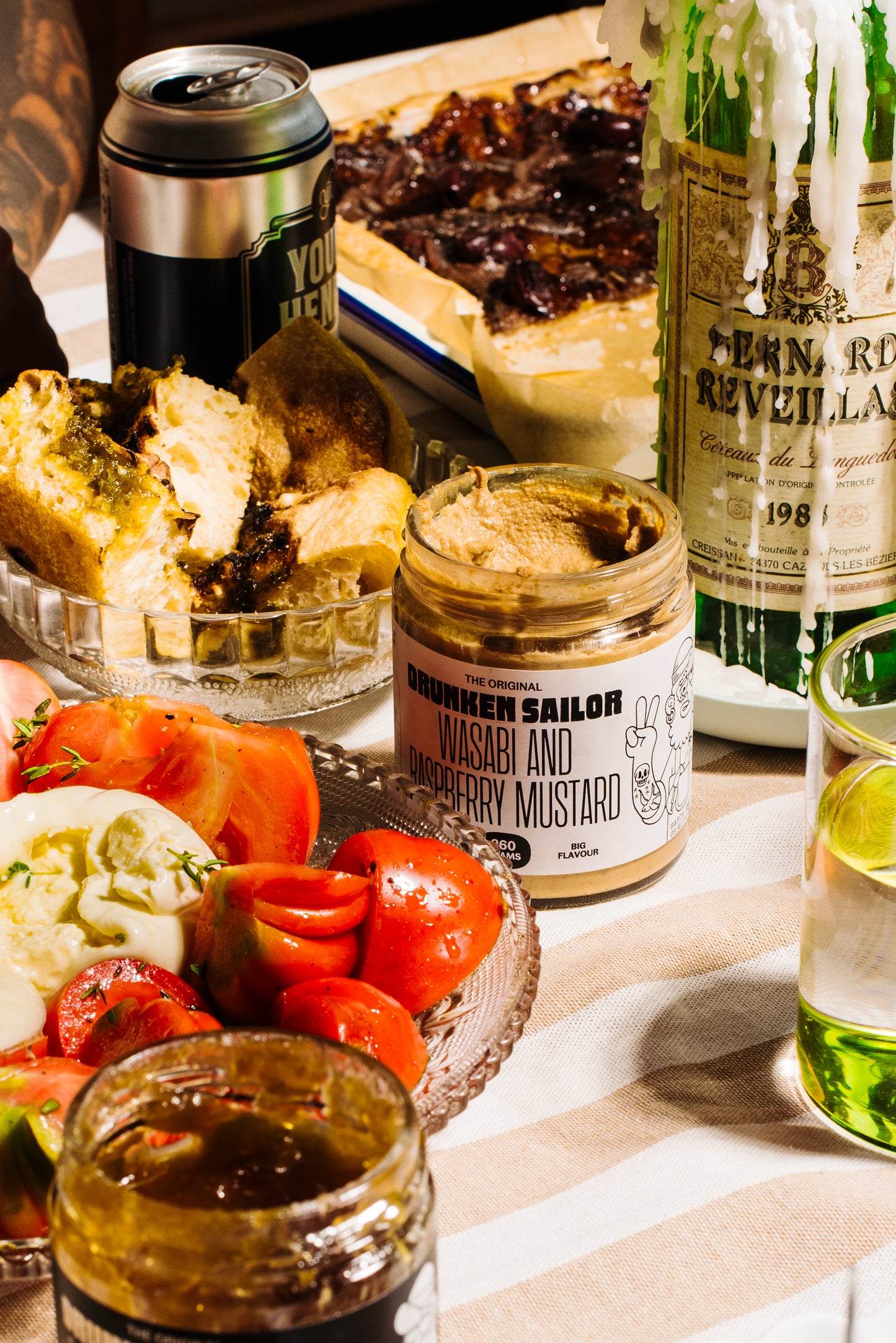 Wasabi & Raspberry Mustard