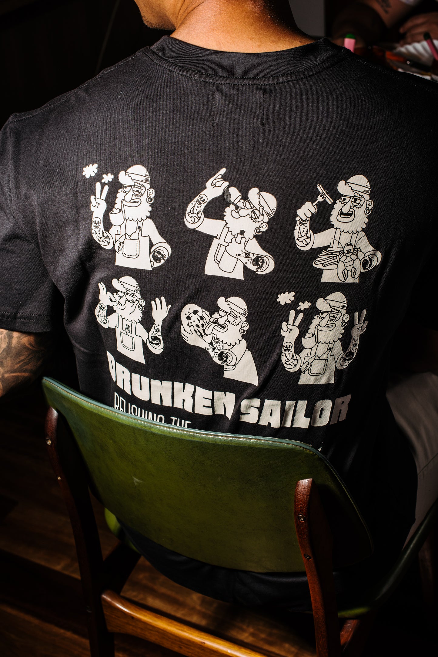 Drunken Sailor Character Tee