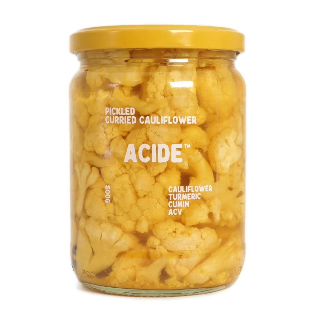 ACIDE™ Pickled Curried Cauliflower 500g