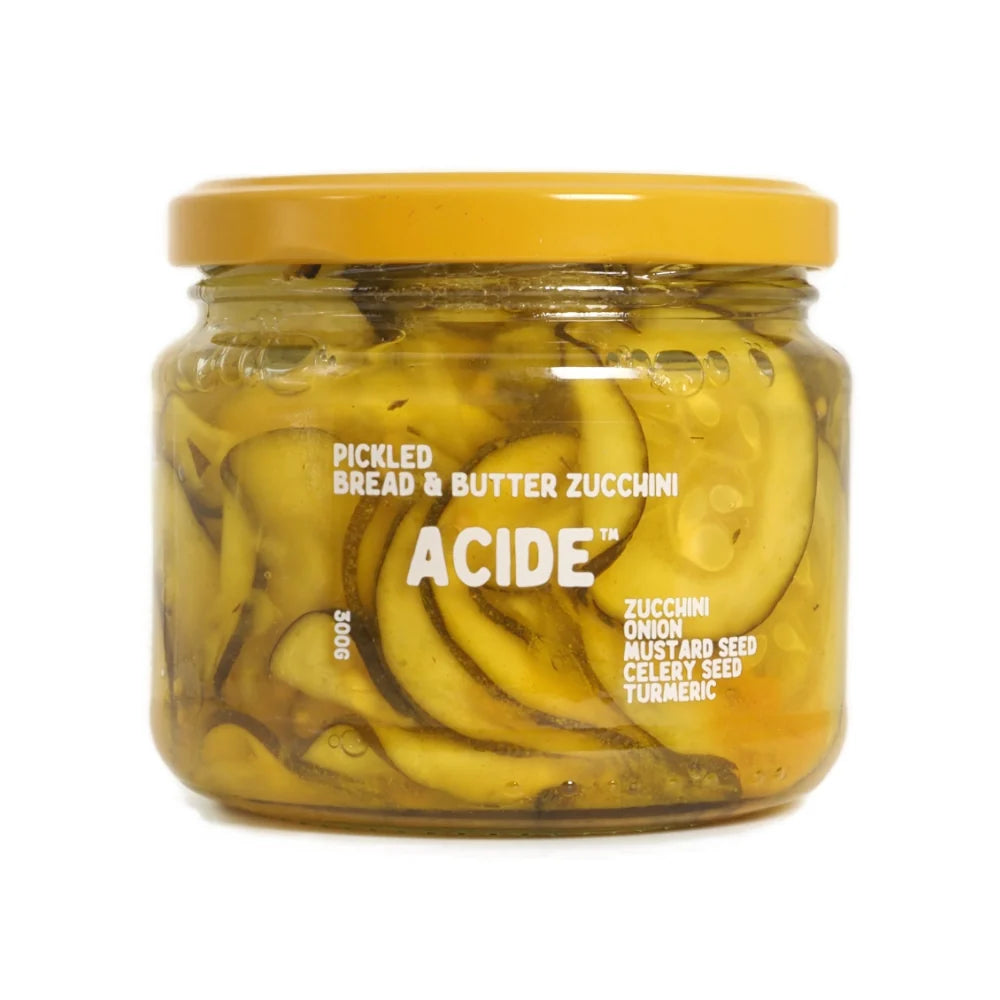 ACIDE™ Pickled Bread and Butter Zucchini 300g