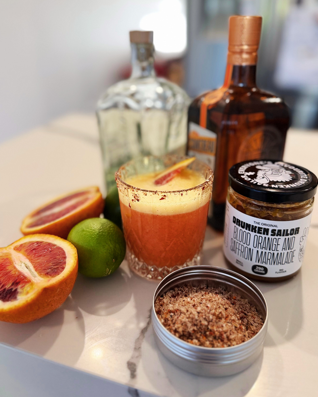 Blood Orange Breakfast Margaritas