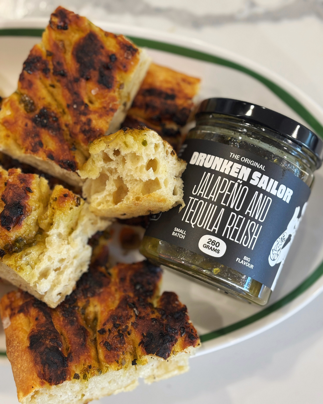 Jalapeno & Tequila Focaccia