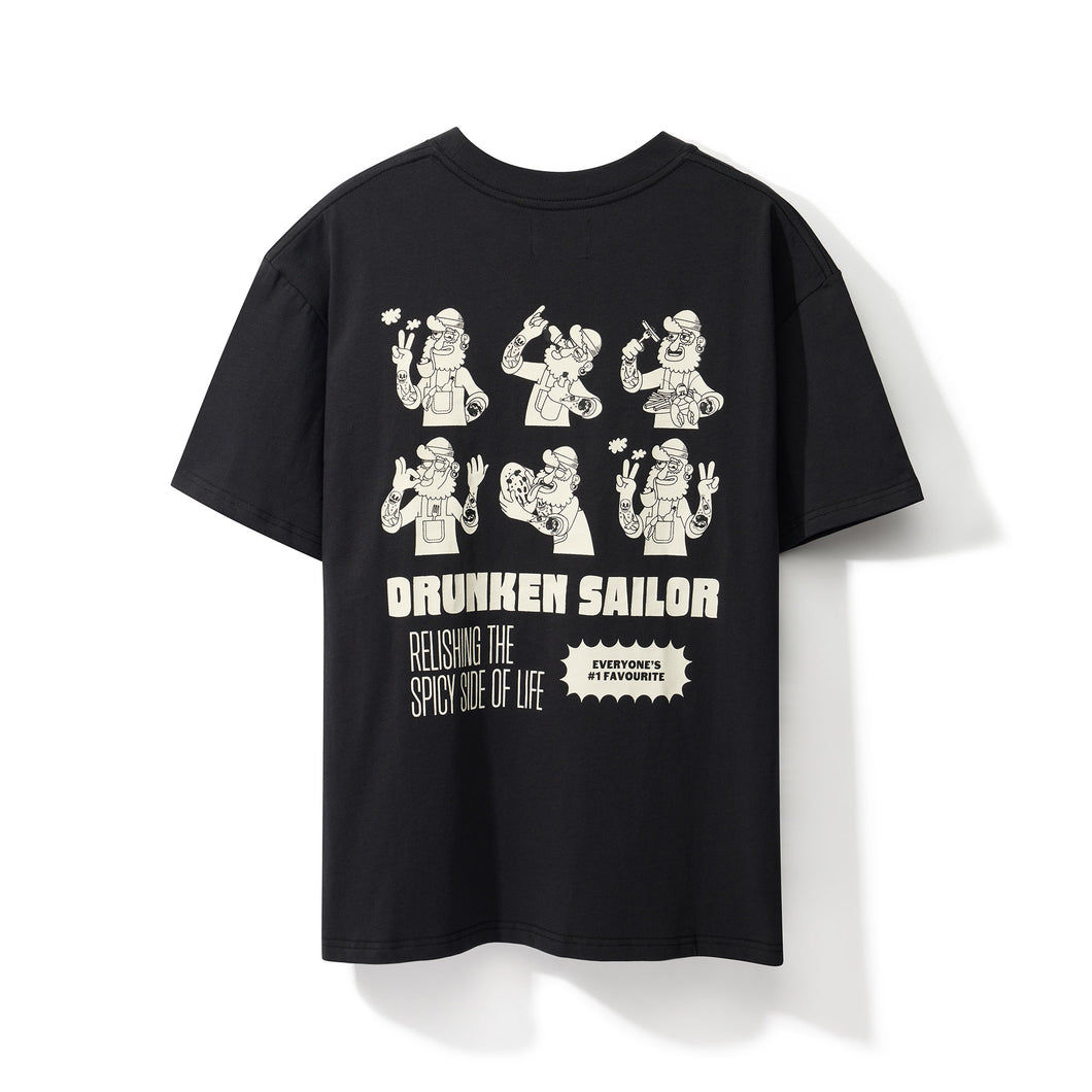 Drunken Sailor Character Tee