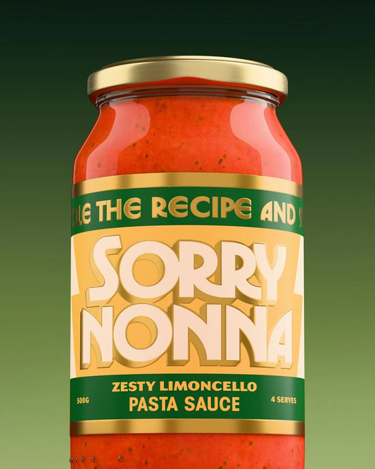 Sorry Nonna Limoncello Pasta Sauce 500ml