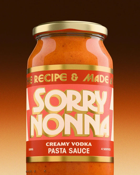 Sorry Nonna Creamy Vodka Pasta Sauce 500g