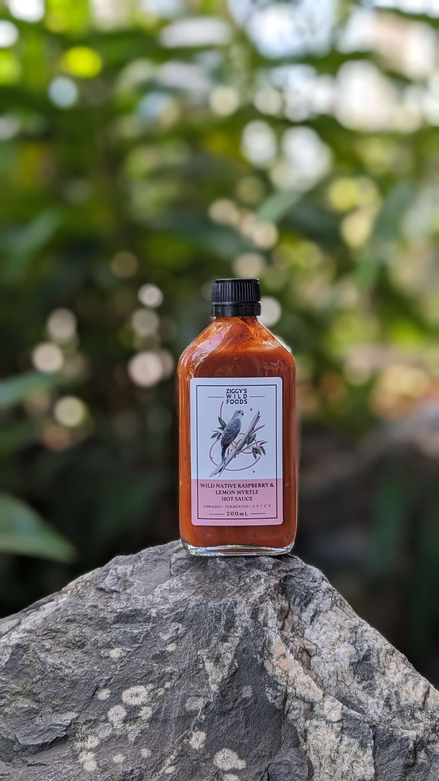 Ziggy's Wild Foods Native Raspberry & Wild Lemon Myrtle Fermented Hot Sauce